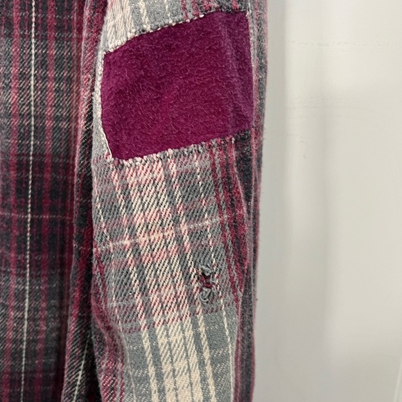 Vintage Rugged Outdoor Carhartt Plaid Button Down XL Union Made in USA - Picture 4 of 6